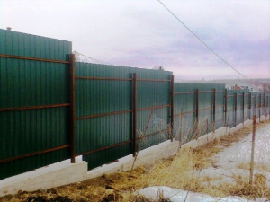 Забор из профлиста, забор кованый, евро забор панели металлические, забор комбинированный