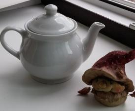 Классический фарфоровый чайник с известнейшим логотипом Royal Bone China ( Япония) , 500 мл.