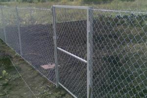 Сетка заборная оцинкованная 50х50х1,6мм., высота 1,5 м.