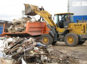 Уборка и вывоз строительного мусора с территории