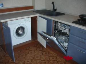 Установка стиральных, посудомоечных машин,перевозка