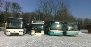 Разборка автобусов Scania, Volvo