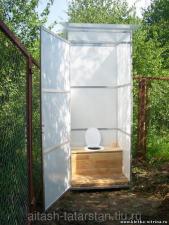 Дачный туалет в Красном Сулине