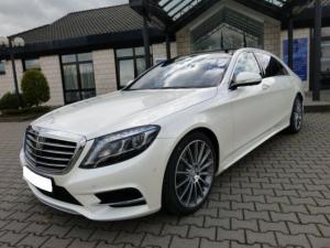 Прокат автомобиля Mercedes-Benz s600  w222 long  белого/черного цвета для свадьбы