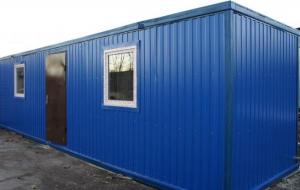 Блок контейнер строительный 6x 2,4м цвет синий