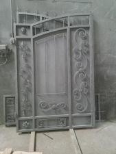 Пескоструйная обработка дверей, ворот
