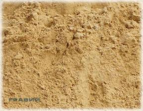 Песок крупнозернистый, речной мытый и другие материалы