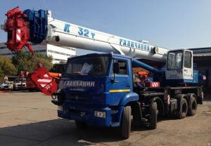 Автокран 32 тонны КС-55729-1В Галичанин