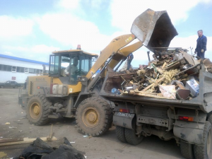 Вывоз строительного мусора Самосвал газ 3309,камаз  и тд
