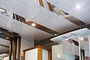 Потолок Реечный Подвесной Алюминиевый