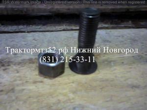 Болт с квадратными подголовником М16 с гайкой в Нижнем Новгороде