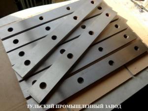 Завод по производству ножей для гильотинных ножниц 540х60х16мм, 510х60х20мм