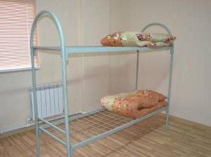 Предлагаем кровати металлические для рабочих, общежитий, для комплектации бытовок
