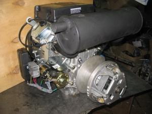 Четырехтактный двигатель для снегохода Буран и Рысь