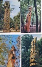 Набор открыток "Деревянная сказка"