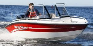 Купить лодку (катер) NorthSilver 490 + Mercury F60 EFI