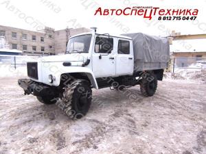 Бортовой автомобиль ГАЗ-33081 Егерь-2 (тент, лебедка)