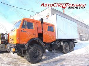 КамАЗ-43118 - для перевозки взрывоопасных грузов