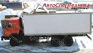 Автофургон КамАЗ-65117 (для перевозки взрывчатых материалов)