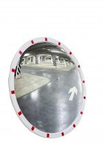 Зеркало безопасности уличное, диаметр 630 мм, со световозвращателями