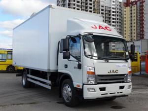 Грузовик JAC N120, 7 тонн, фургон, рефрижератор