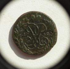Продам монету Полушка 1759 г. Елизавета I.