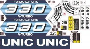 Комплект наклеек для КМУ UNIC UR330