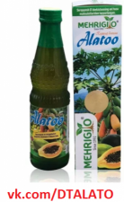 Детокс-программы Mehrigiyo - сок Alatoo, масло папайи, масло черного тмина, масло расторопши