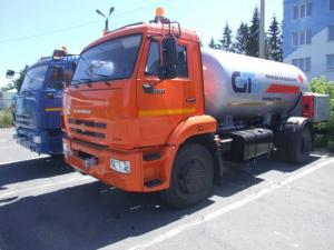 Газовоз АЦТ-12 на КамАЗ-43253