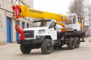 Автокран 25 тонн КС-45717-2Р Ивановец