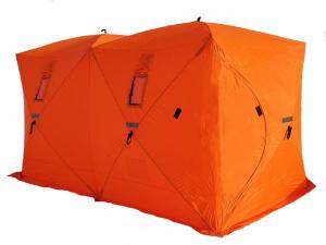 Палатка - шатер "Двойной куб" (с возможностью использования под баню)