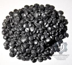 Вторичные ПВД гранулы черные на экструзию от производителя