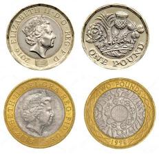 Куплю монеты Великобритании (фунты стерлингов)