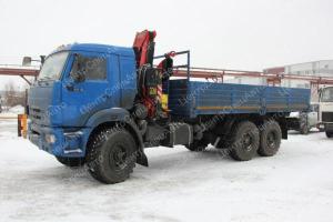 КАМАЗ 43118 с КМУ Fassi 155