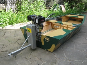 Подвесные лодочные моторы болотоходы Аллигатор для мелководья