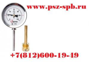 Общетехнические биметаллические термометры ТБф-120 d.63