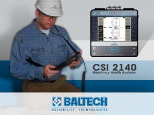 BALTECH – вибродиагностика и балансировка с помощью анализатора CSI 2140 и ПО VibView Platinum 