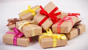 Сеть из 10 подарков и продуктов