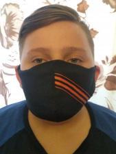 Защитная многоразовая маска