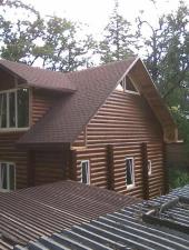 Фасадные работы для деревянных домов