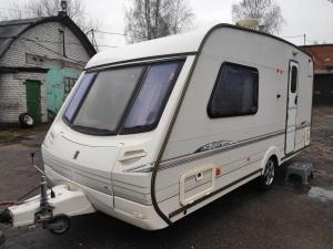 Караван,дом на колёсах,трейлер,автодом,прицеп дача Abbey GTS 2000 года 2-3 места с палаткой!