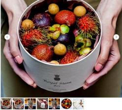 Экзотические фрукты в элегантной коробке – необычный подарок с поводом и без