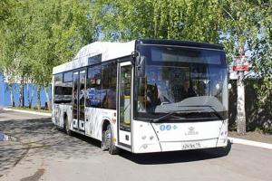 Автобус низкопольный МАЗ-206(LOTOS) На метане_