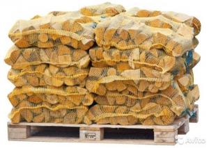 Дрова березовые в сетках по 50 кг в Санкт-Петербурге