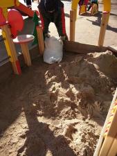 Песок для песочниц и площадок,в мешках.
