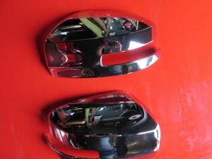 Накладки на боковые зеркала заднего вида (уши) ,хром ,Nissan Dayz