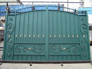 Металлические ворота Заказ металлических ворот любого типа
