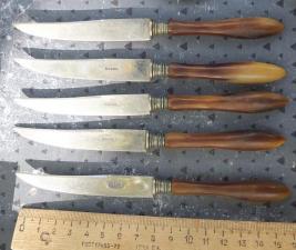 Столовые ножи,комплект 5 ножей,Германия
