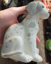 Фарфоровая статуэтка щенок далматинец, фарфор ЛФЗ