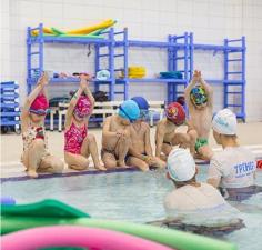 Бесплатное занятие в детской школе плавания «Океаника» на Перово.